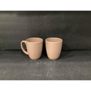 Corelle Coordinates Coffee Cups ~ Set Of 2 ~ Brown